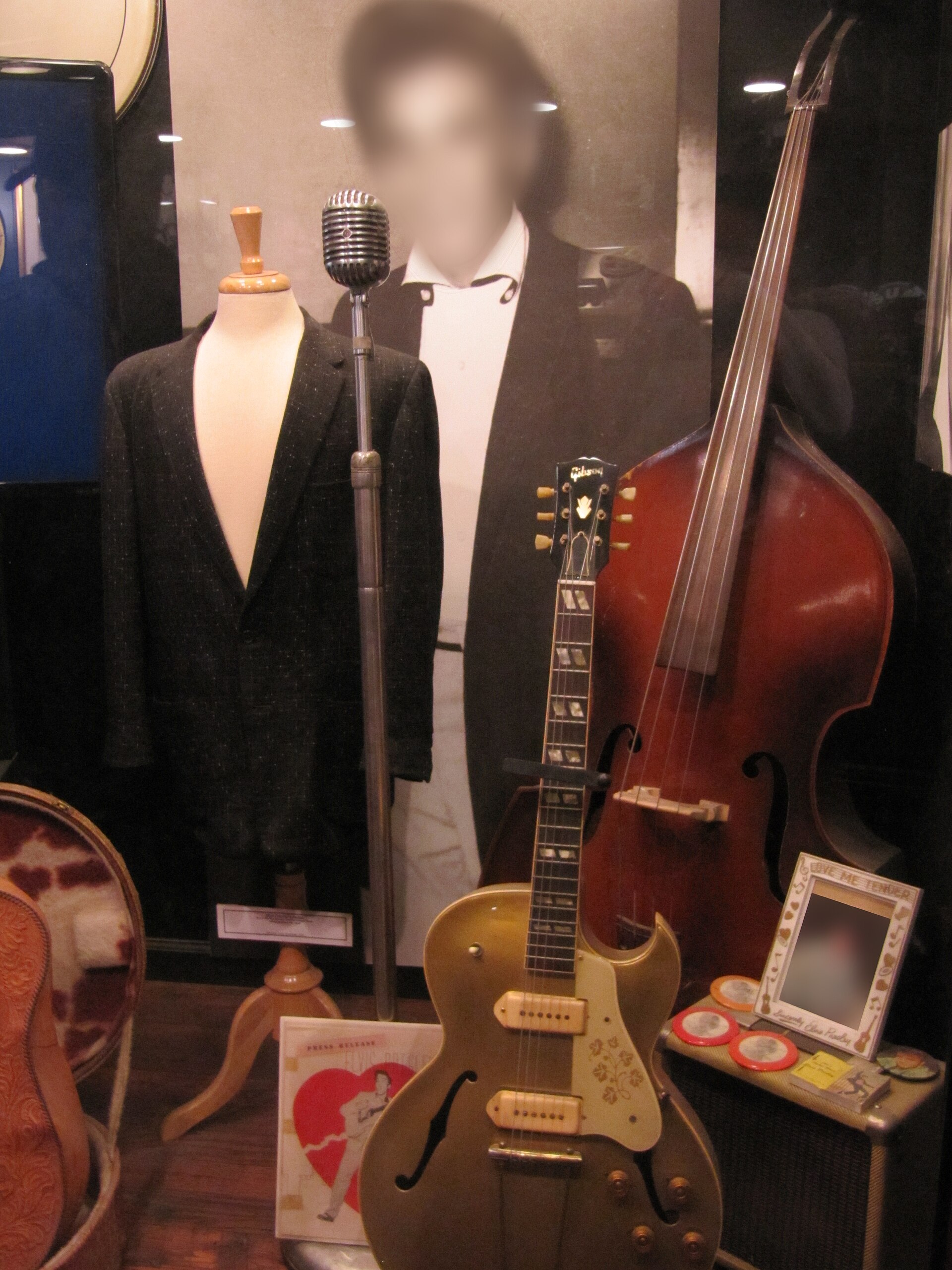 Memphis Sun Studios Elvis instruments