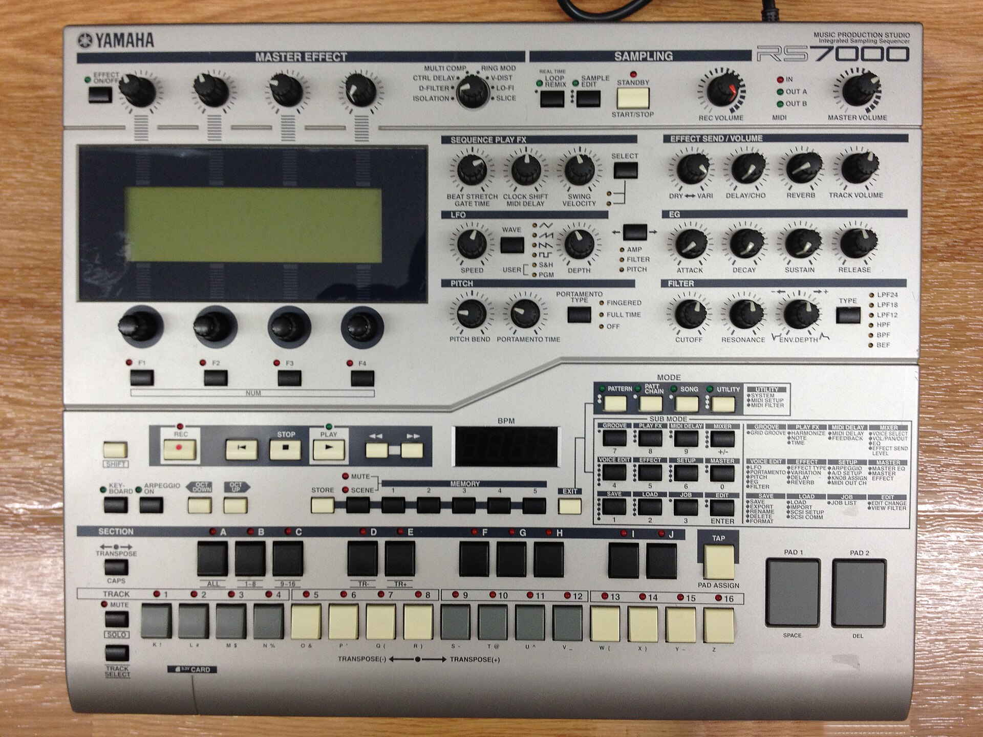 Yamaha RS7000 Music Production Studio (2001)